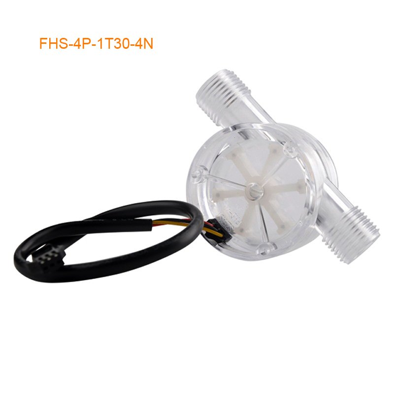 1~30LPM Food Grade G1/2" Inch PC Rotor Turbine DN15 Water Flow Sensors Hall Effect Magnetic Water Flow Meters