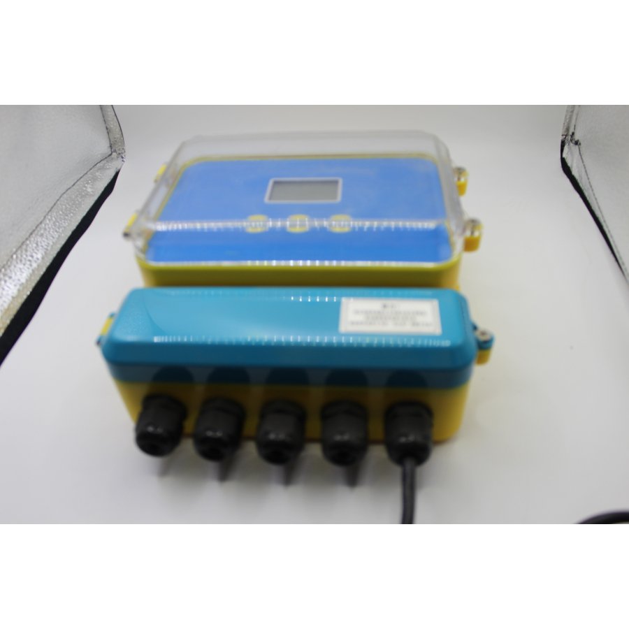 Ultrasonic Fuel Level Sensor Diesel Deep Well Water Tank Level Meter Open Channel Flow Meter