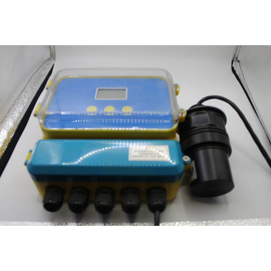 Ultrasonic Fuel Level Sensor Diesel Deep Well Water Tank Level Meter Open Channel Flow Meter