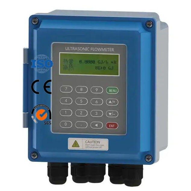 TUF 2000 4-20mA RS485 Clamp Ultrasonic Flowmeter Dn25 Ultrasonic Flowmeter High Quality Ultrasonic Water Flow Meter