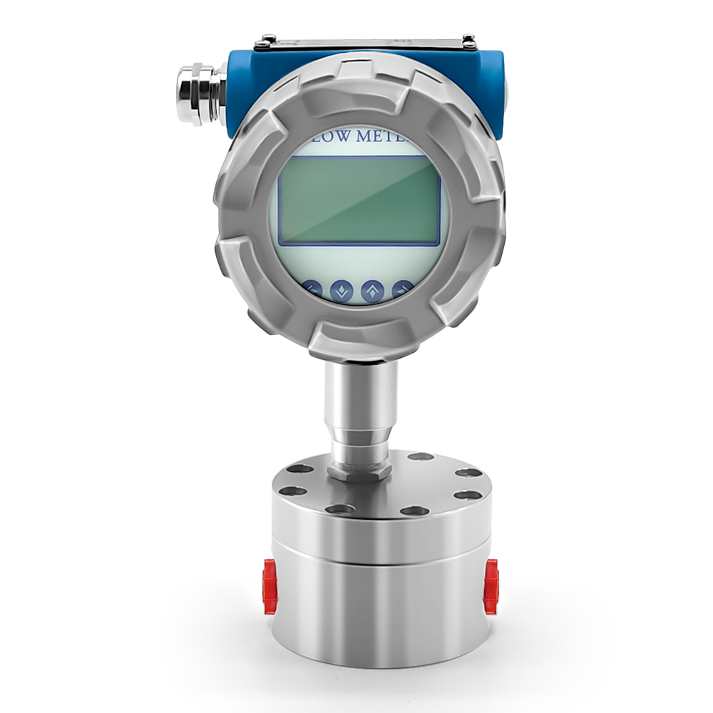 Honno FM120 Series Digital Air Flow Meter External Thread Electronic Turbine Motion Meter DN10 OEM Customizable Measurement
