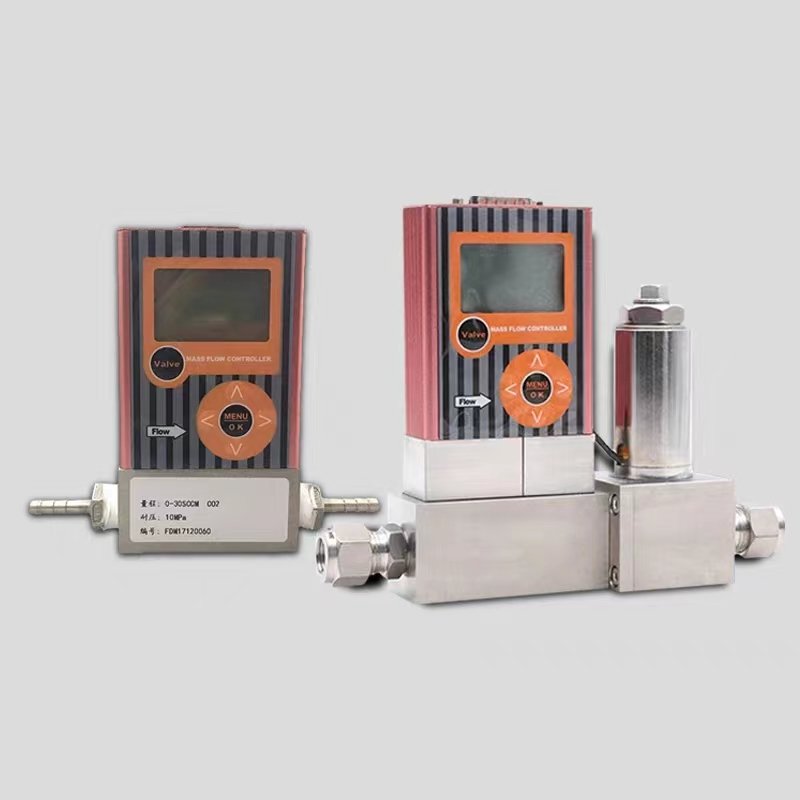 Small Digital Analog Type Ammonia CO2 Thermal Type Trace Mixed Gas Mass Flow Meter Controller