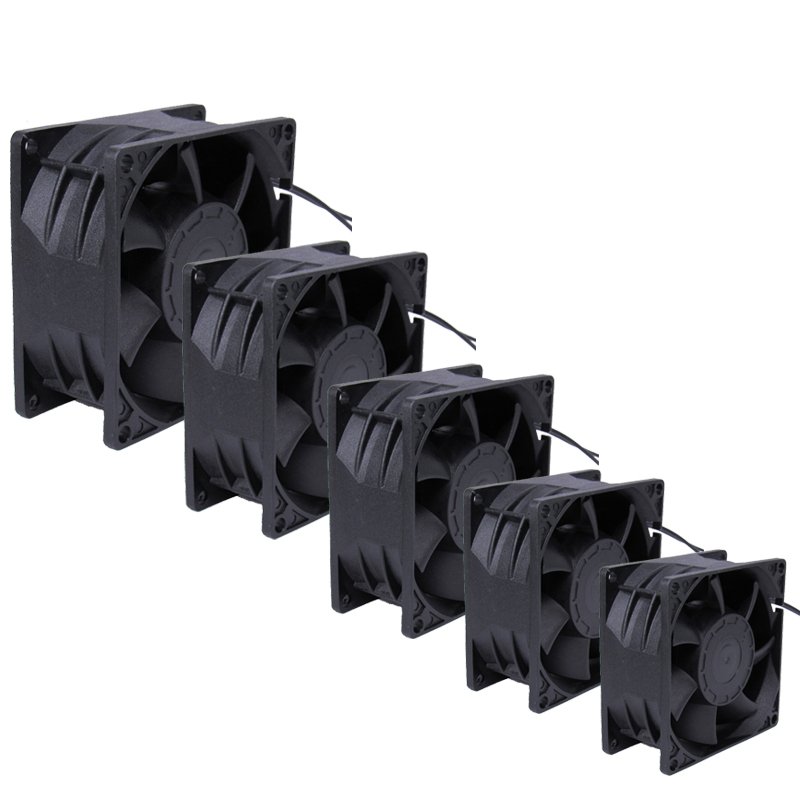 12v 24v 48v Industrial Brushless DC Fan 80mm 80x80x38mm 8cm High Speed Ventilation Cooling Fans 8038