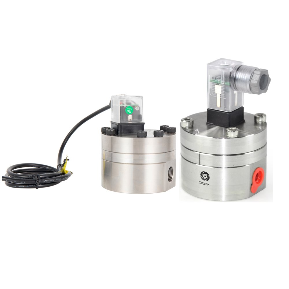 Cheap Small Flow Meter Sensor Water Fuel Oil Glue Polyurethane Micro Oval Gear Flow Meter