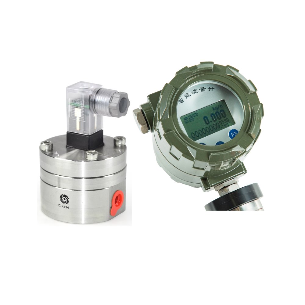 Cheap Small Flow Meter Sensor Water Fuel Oil Glue Polyurethane Micro Oval Gear Flow Meter