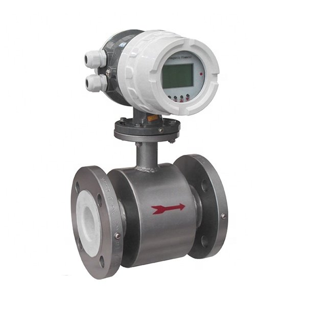 Digital High Accuracy Sewage Water Magnetic Flow Meter Sewage Treatment Electromagnetic Flowmeter Water Flow Meter