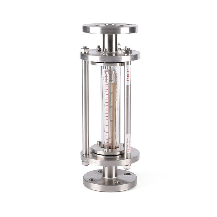 High Precision Low Price Flange or Hose Connection Water Gas Small Gas Liquid Glass Tube Rotameter Flow Meter Flowmeter