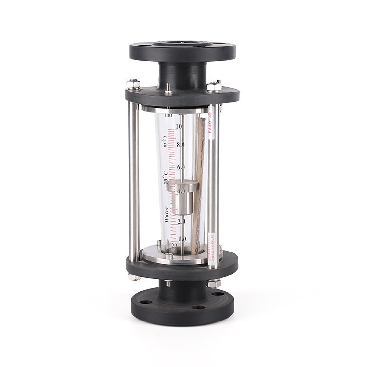 High Precision Low Price Flange or Hose Connection Water Gas Small Gas Liquid Glass Tube Rotameter Flow Meter Flowmeter
