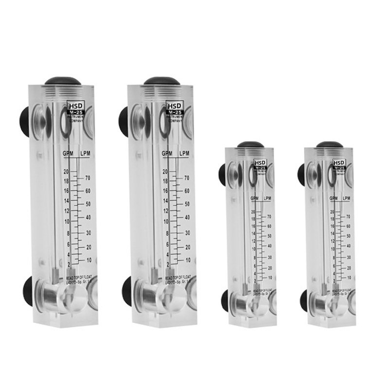 OEM/ODM Lzm Digital Glass Tube Flow Meter Panel Type Liquid Rotameter Gas Panel Type