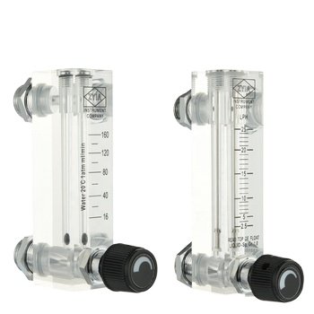 Stock Low Cost Industrial Mini Mechanical Clamp on Rotameter RO Water Flow Meter,natural Gas Flow Meter