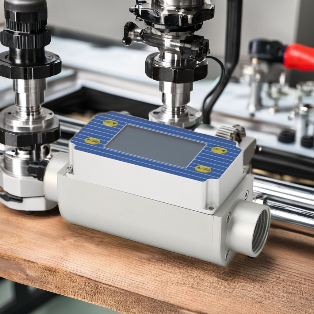 Digital Display Micro-Flow Controller Gas Mass Flow Meter for Nitrogen Compressed Air Water Oil OEM Supported