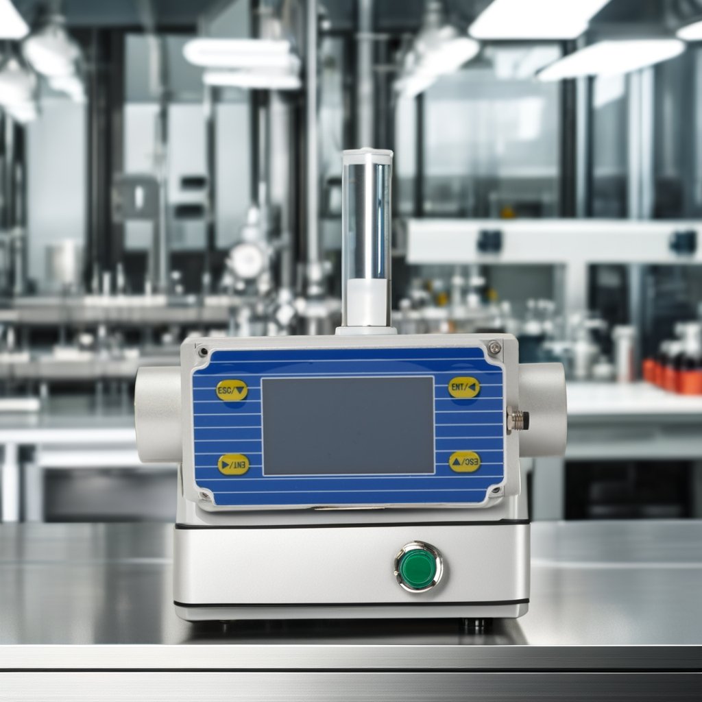 Digital Display Micro-Flow Controller Gas Mass Flow Meter for Nitrogen Compressed Air Water Oil OEM Supported