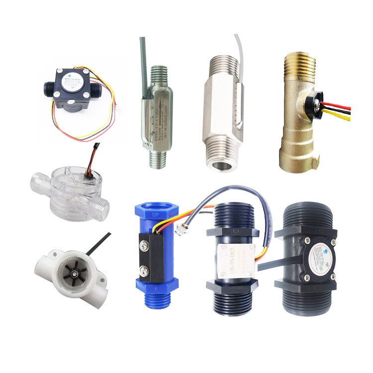 Wholesale water flow meter pulse output sensor 15mA with food grade