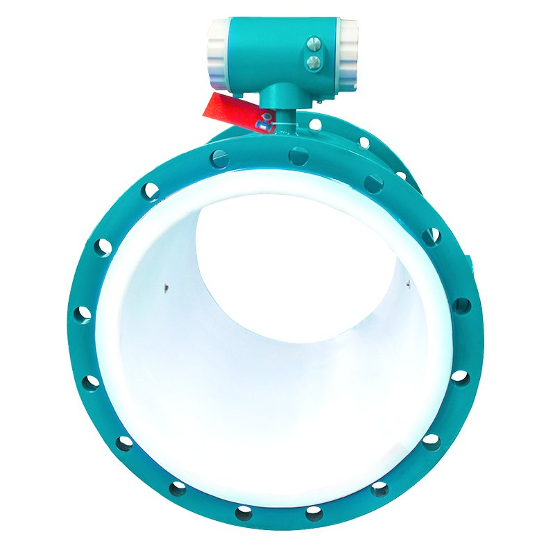 Scraper-Type Large Diameter Electromagnetic Flow Meter