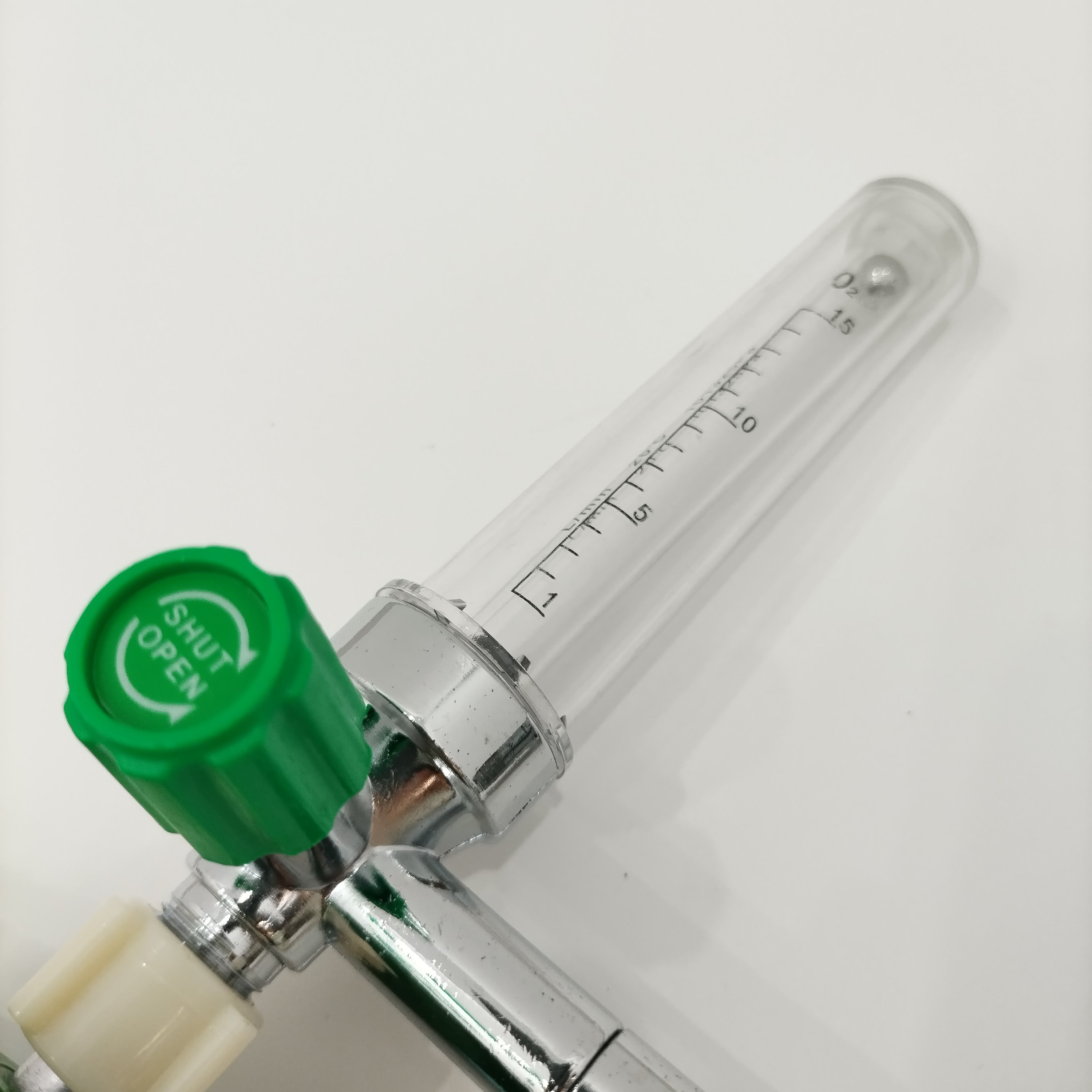 Hospital Medical Equipment Flow Adjustable Pressure 10L/Min 15L/ Min Oxygen Cylinder Gas Regulator With Flowmeter Humidifier