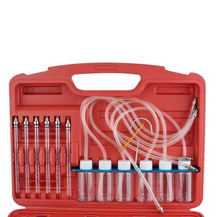Diesels Accessory Injector Flow Meter Test Tool Kit Common Rail Adaptor Fuel Tester Set