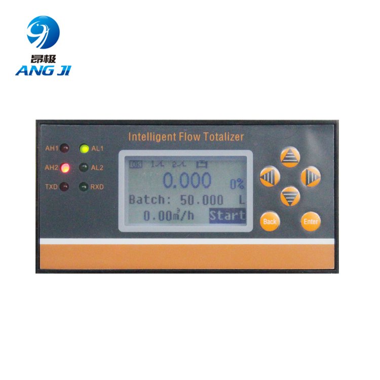 Quantitative Batch Controller Totalizer Flow Meter Digital LCD Display Connect to the Turbine signal Collector Filling Issuing