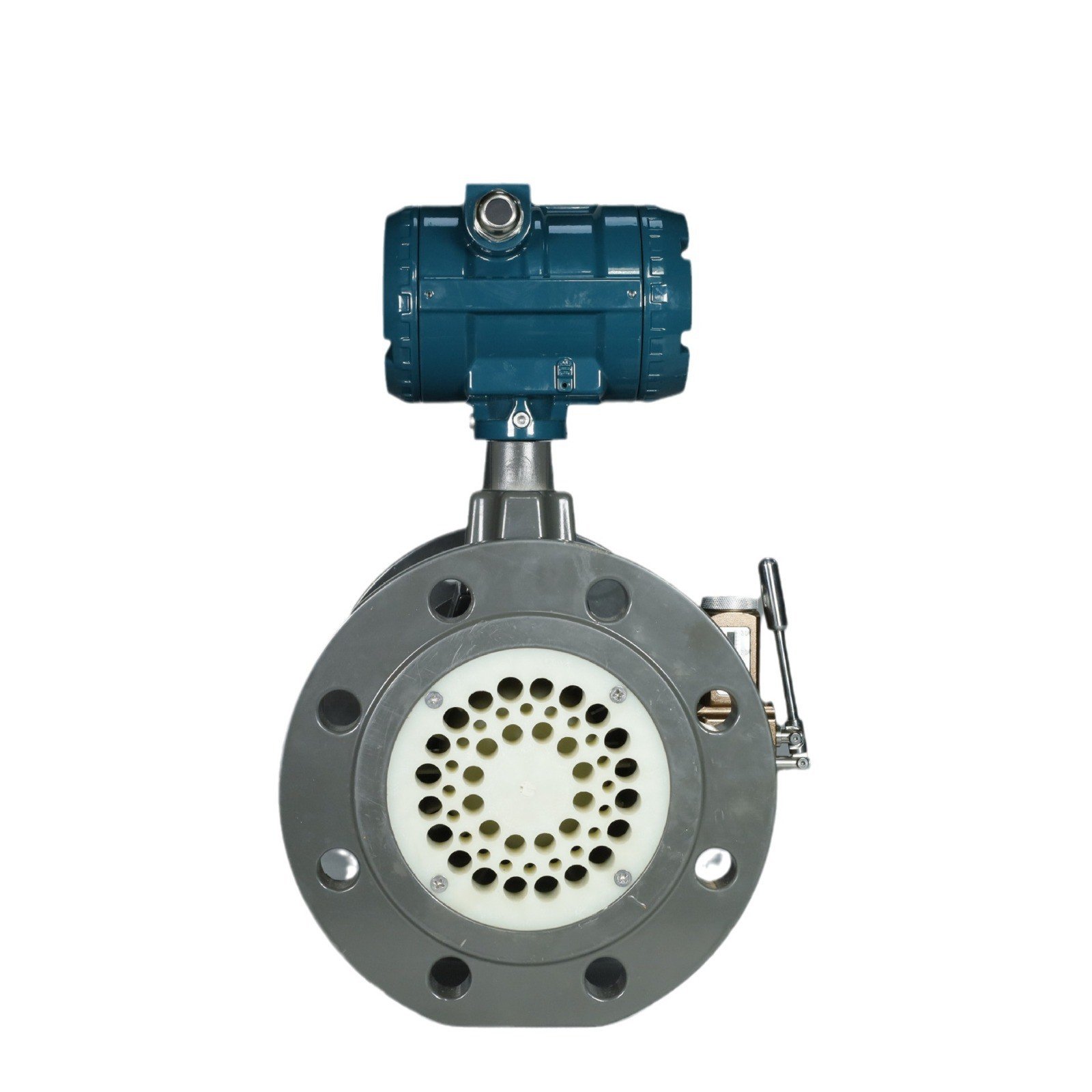 4'' DN100 Aluminum alloy gas turbine flowmeter with temperature and pressure compensation.