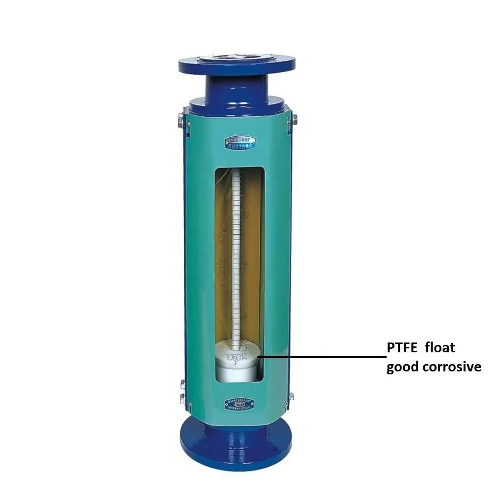 LZB-80 Long Life Mechanical Glass Tube Gasoline Flow Meter /glass Rotameter Flow Meter