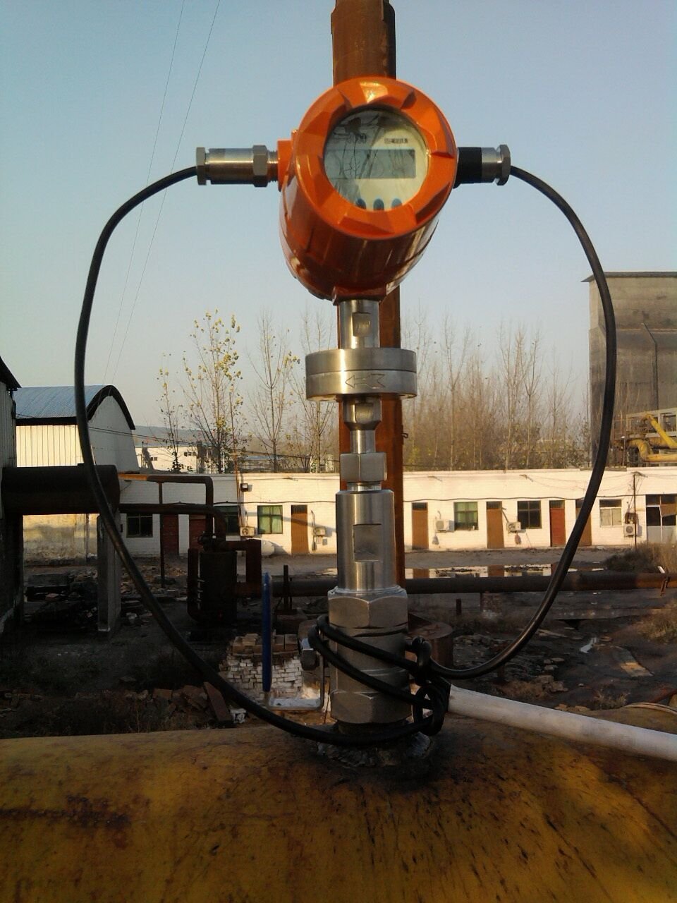 Smart Co2 N2 Biogas Gas Dyboran Flow Meter 3 Inches Thermal Gas Mass Flow Meter lpg Analog Gas Flowmeter