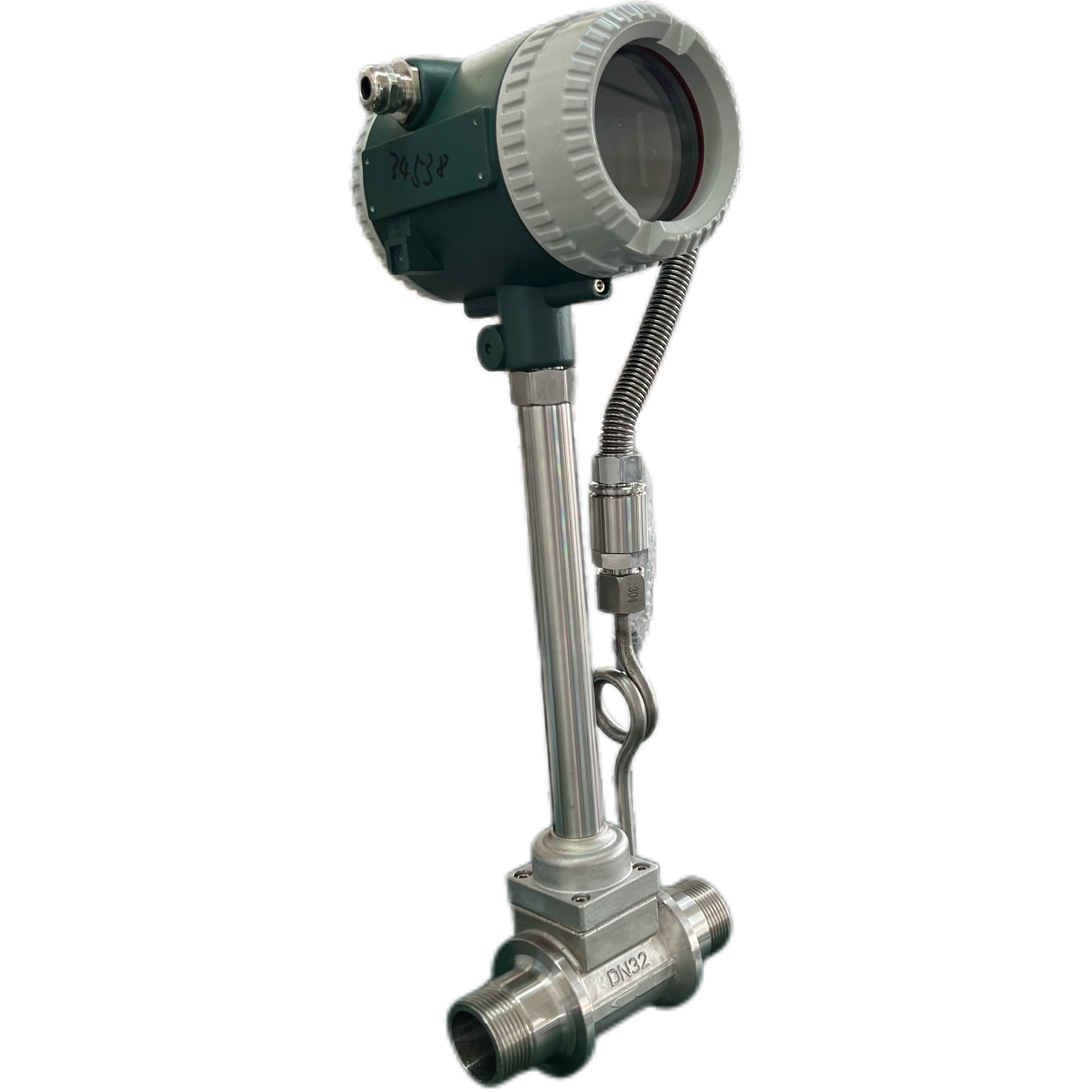 Kaifeng BST Flange Connection Material SUS304 SUS316L Steam High Temperature Vortex Flowmeter Price