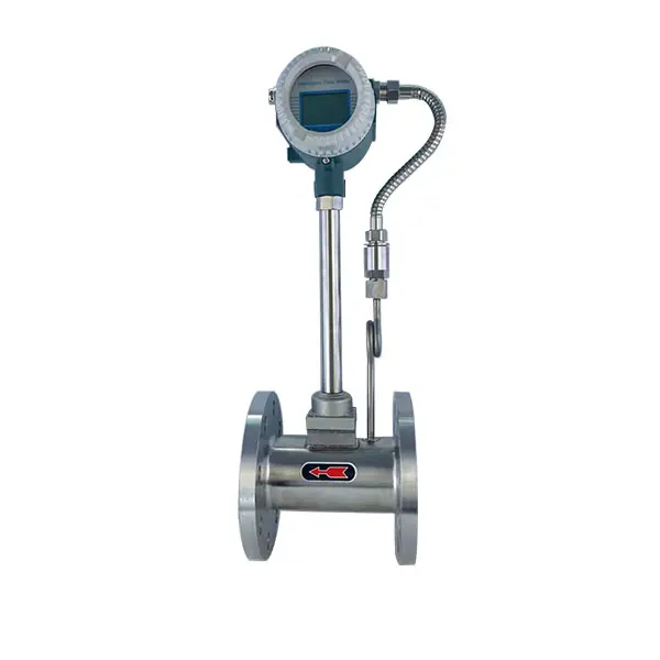 Steam Flow Meter Vortex Flowmeter for Measuring High-temperature Steam, Air, and Nitrogen Gas
