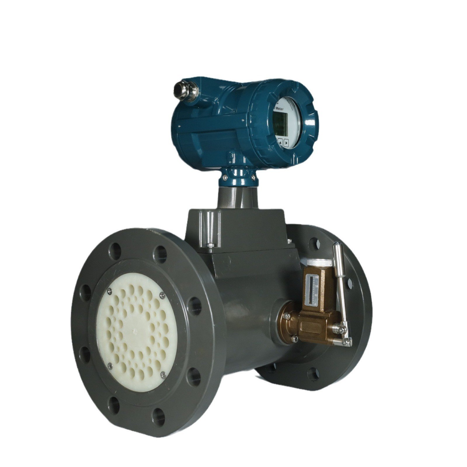 4'' DN100 Gas Turbine Flow Meter LPG Gas Flowmeter with LCD Pulse 4-20mA Output