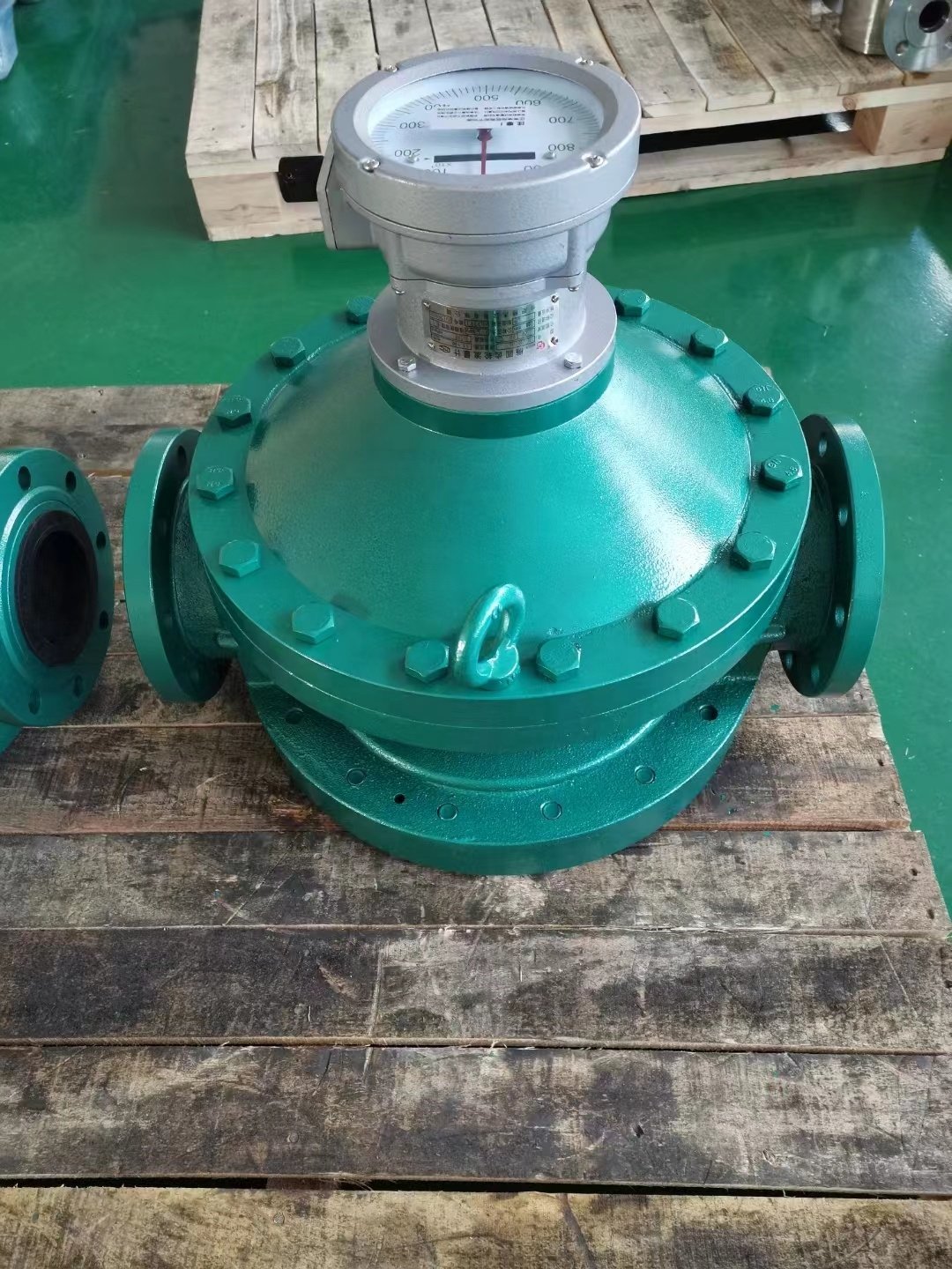 High Viscosity Oval Gear Diesel Fuel High Accuracy 0.2%R Stainless Steel Liquid Oval Gear Flowmeter