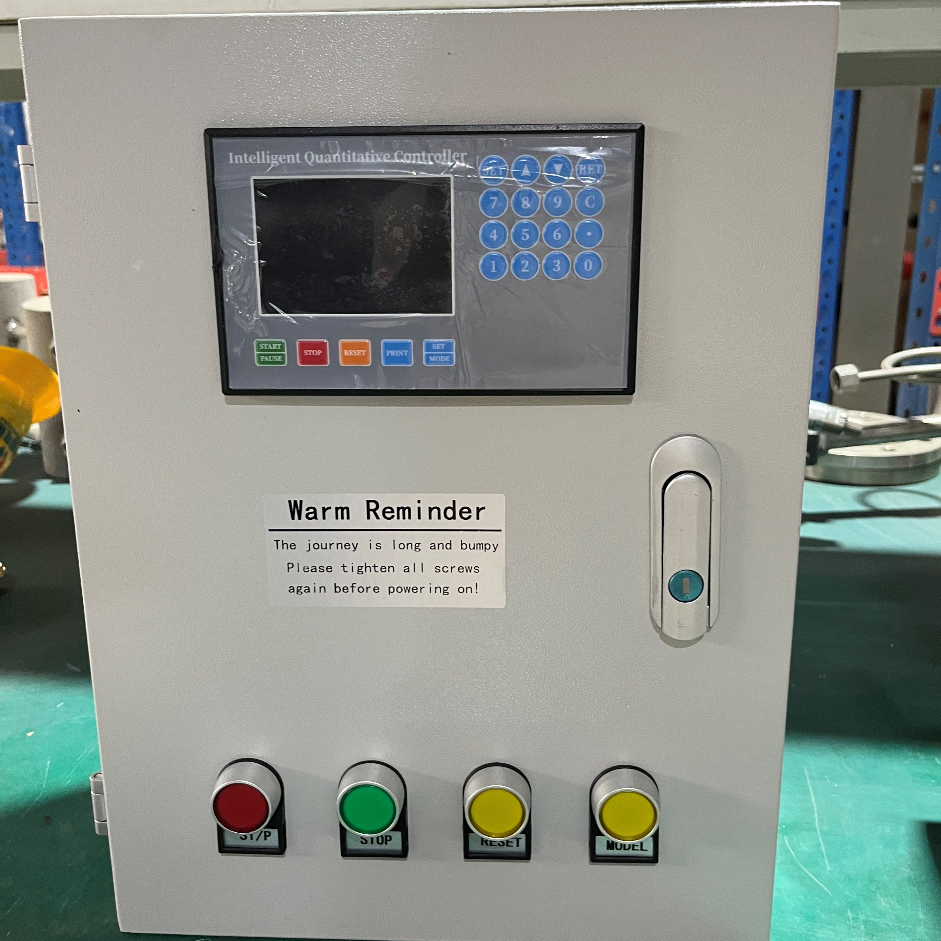 Precision AC220V Quantitative Liquid Control Boxes With Panel Controller Electromagnetic Flow Meter