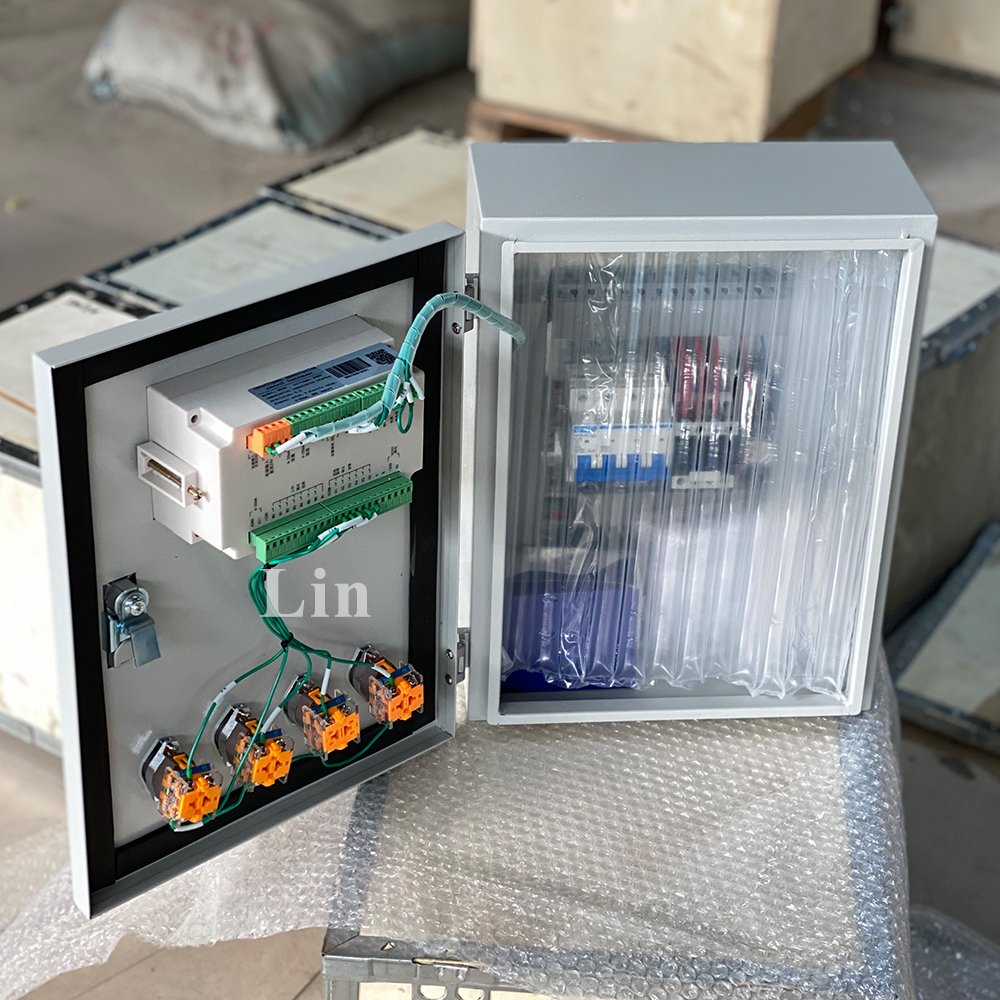 Precision AC220V Quantitative Liquid Control Boxes With Panel Controller Electromagnetic Flow Meter