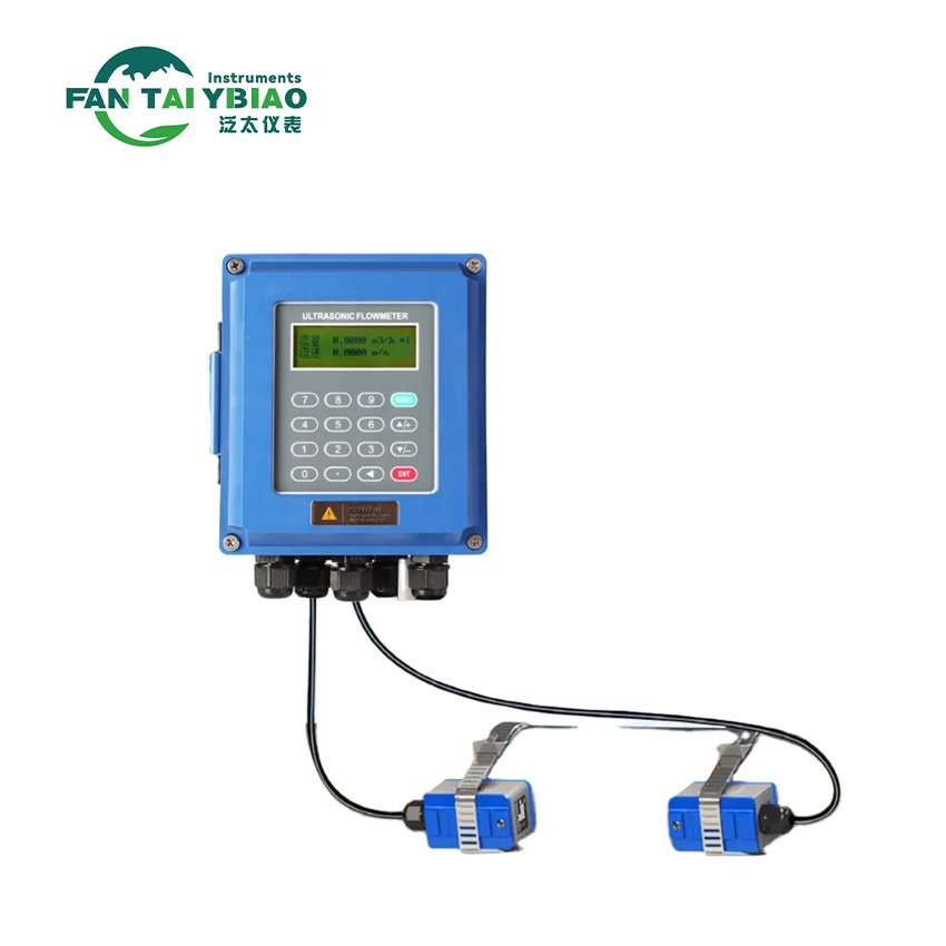 DN15~DN6000 mm Ultrasonic Flowmeter Module Type High Precision Wall Mount 2000b Ultrasonic Clamp on Flow Meter