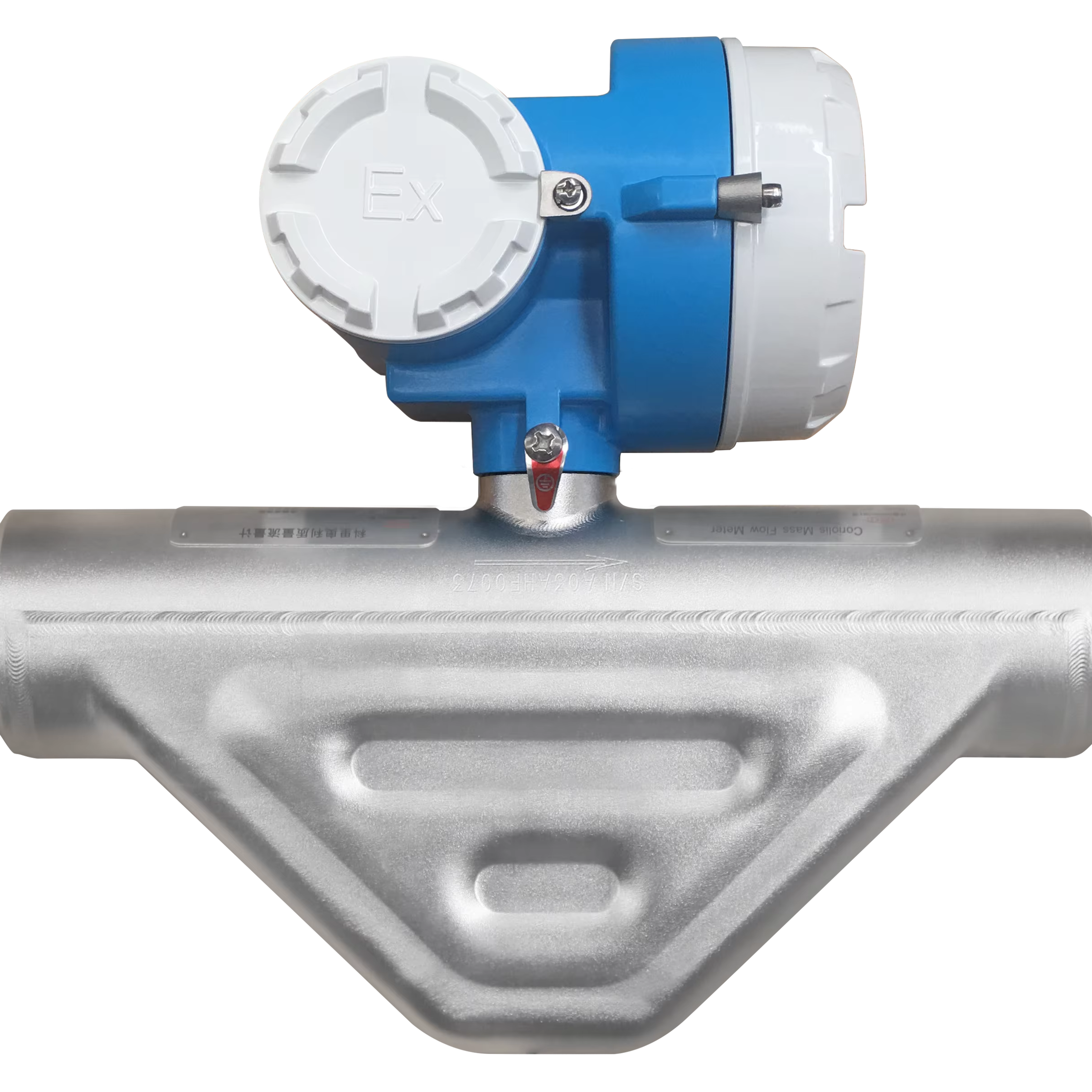 Portable Ultrasonic Flowmeter Fuel Oil Flow Meters Calibrated Liquid Coriolis Mass Flowmeter for Hydraulic Oil