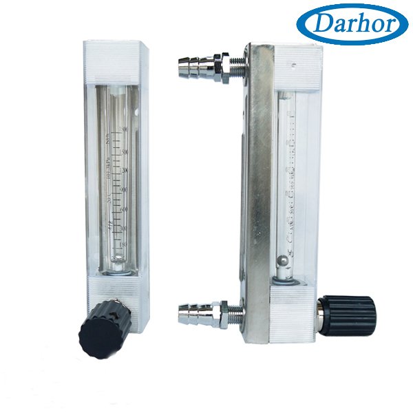 Darhor DK800 High Accuracy Glass Tube Mini Hose or Thread Small Flowrate Flow Meter Rotameter