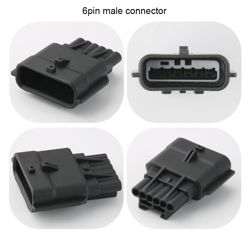 6 Pin 91 RH-type 7282-8850-30 Auto Sensor Plug Air Flow Meter Throttle Connector 7283-8850-30