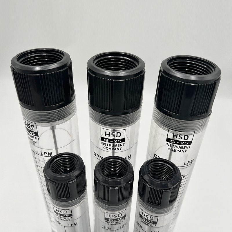 Factory direct sale water filter accessories plastic tube flow meter for water filter or purifier