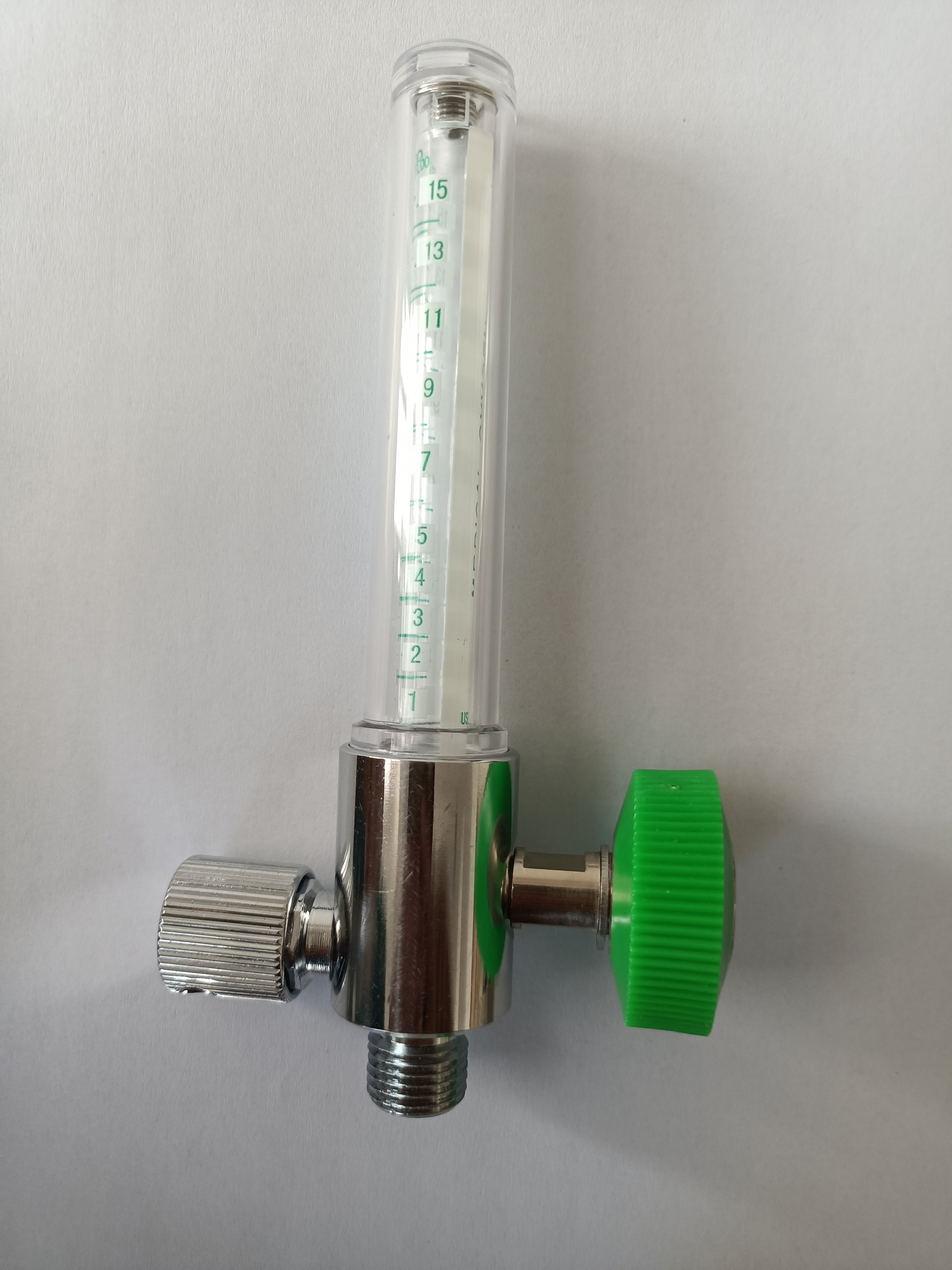0-15LPM 0-10LPM Oxygen Flow Meters Wall Mounted Medical Oxygen Regulator with Humidifier Bottle