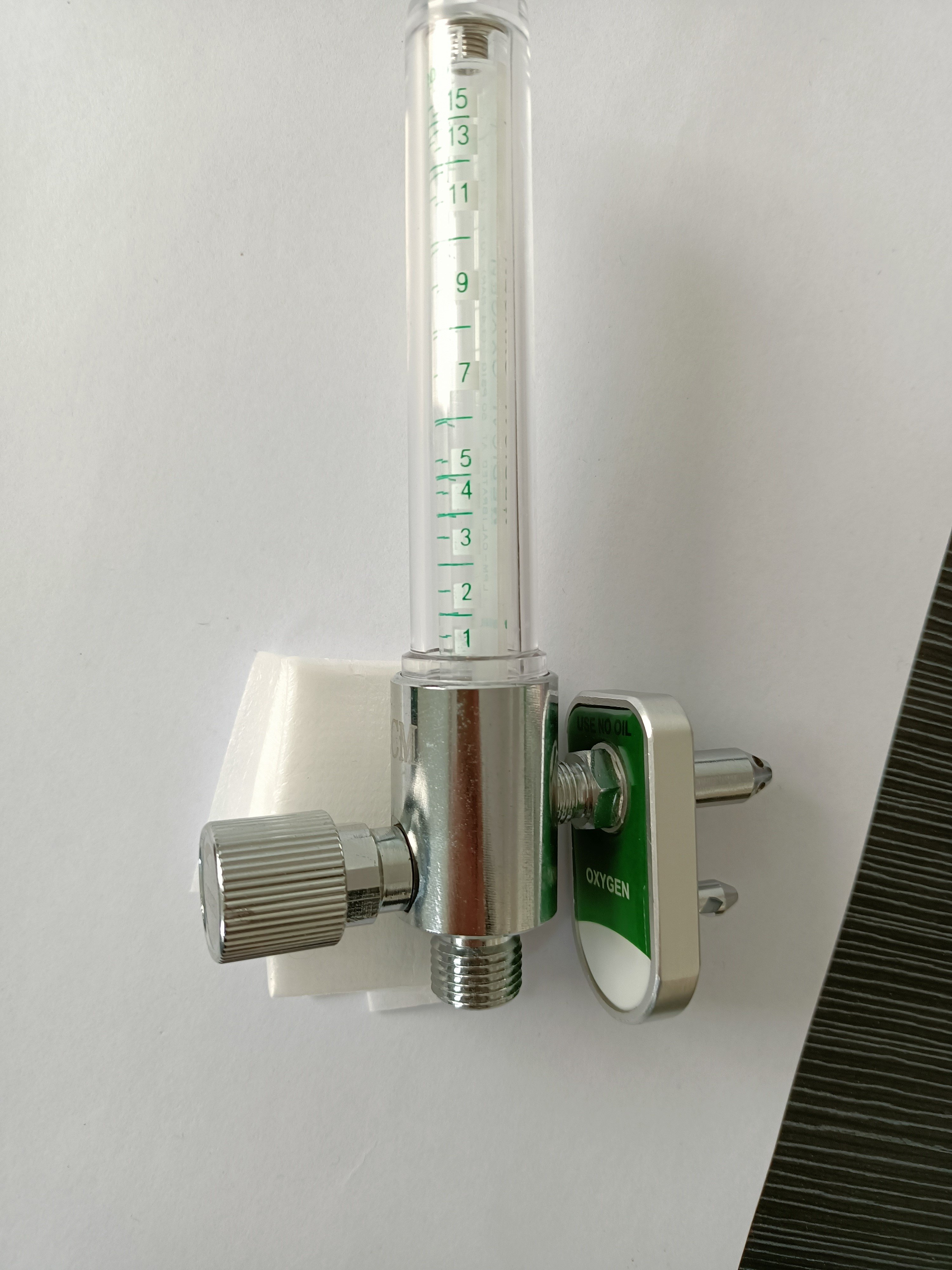 0-15LPM 0-10LPM Oxygen Flow Meters Wall Mounted Medical Oxygen Regulator with Humidifier Bottle
