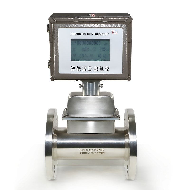 Digital Flow Meter Methane Gas Air Turbine Flowmeter