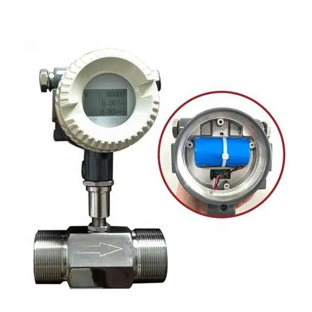 Digital diesel Flow Meter Fuel Oil Turbine Flow Meter