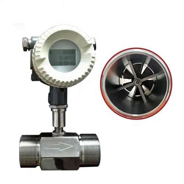 Digital diesel Flow Meter Fuel Oil Turbine Flow Meter