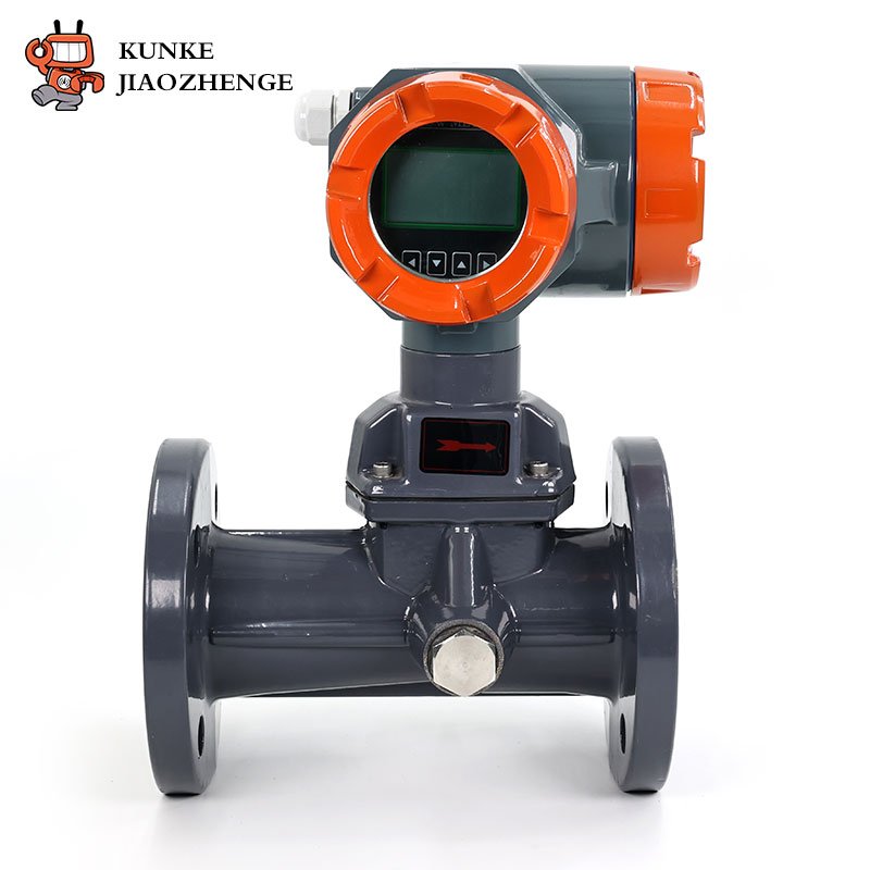 High-precision High-pressure Compressed air Nitrogen Flow Meter Swirl Flowmeter