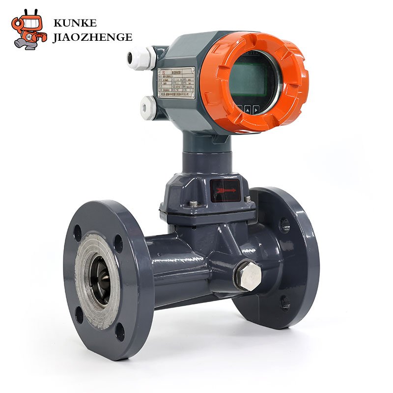 High-precision High-pressure Compressed air Nitrogen Flow Meter Swirl Flowmeter