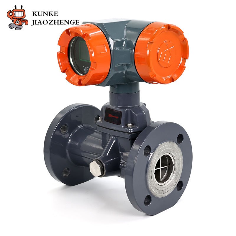 High-precision High-pressure Compressed air Nitrogen Flow Meter Swirl Flowmeter