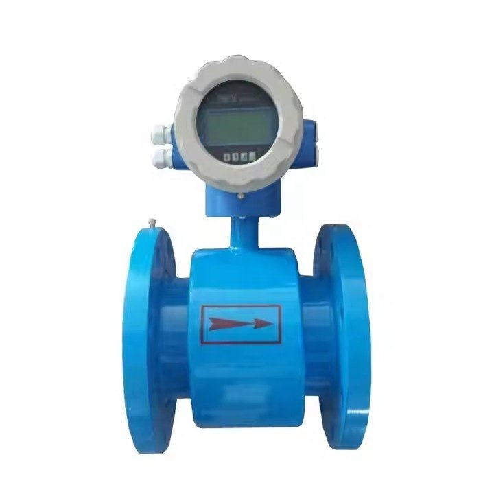 High Precision Digital Hot Waste Water Electromagnetic Flow Meter Sewage Chemical Magnetic Flowmeter