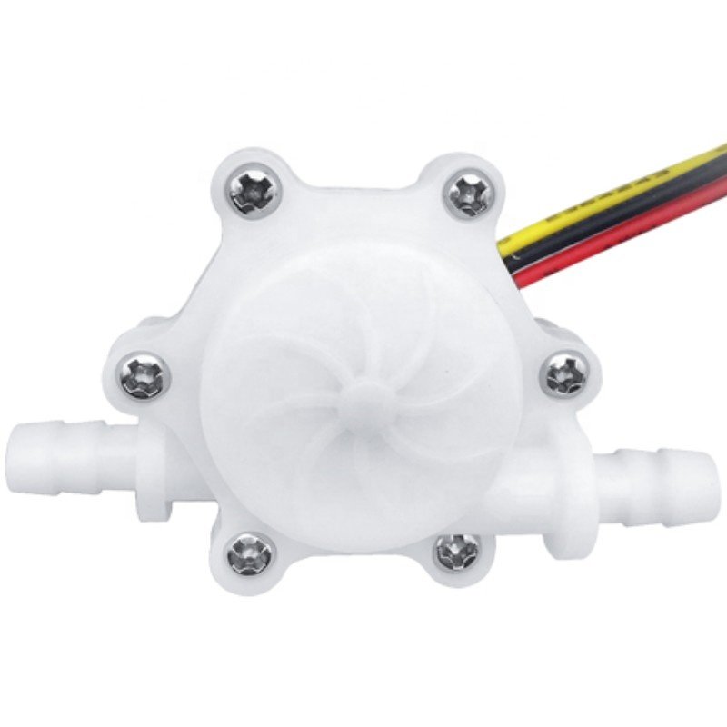 Mini Water Flow Sensor Pom Material Water Flow Control Sensor Magnetic Water Flow Meter Sensor Price Of Custom Made
