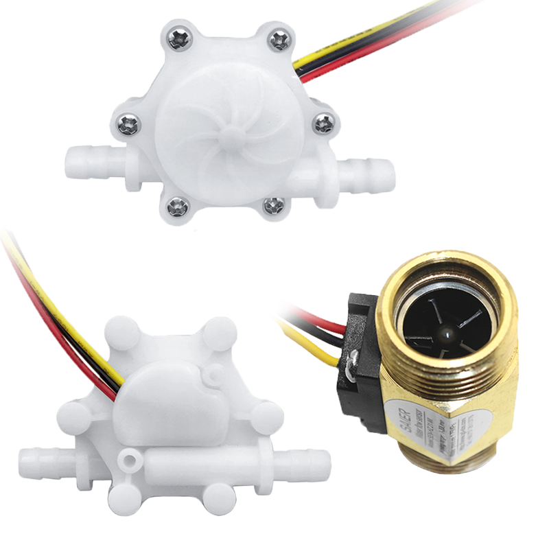Mini Water Flow Sensor Pom Material Water Flow Control Sensor Magnetic Water Flow Meter Sensor Price Of Custom Made