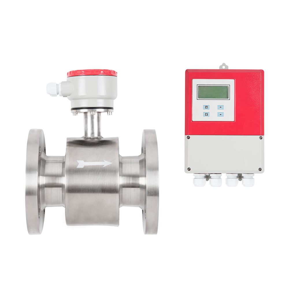 Low Cost Electromagnetic Flowmeter,China Supplier 4-20ma Output Digital Magnetic Water Flow Meter Price