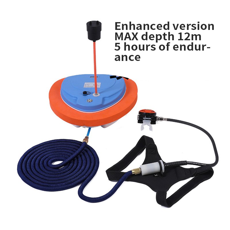 Portable Electronic Air Compressor for Scuba Diving and Snorkeling Tankless Waterproof Underwater Rechargeable Measurement Usa