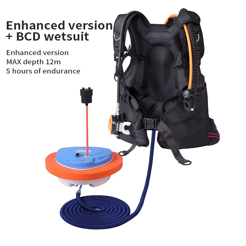 Portable Electronic Air Compressor for Scuba Diving and Snorkeling Tankless Waterproof Underwater Rechargeable Measurement Usa