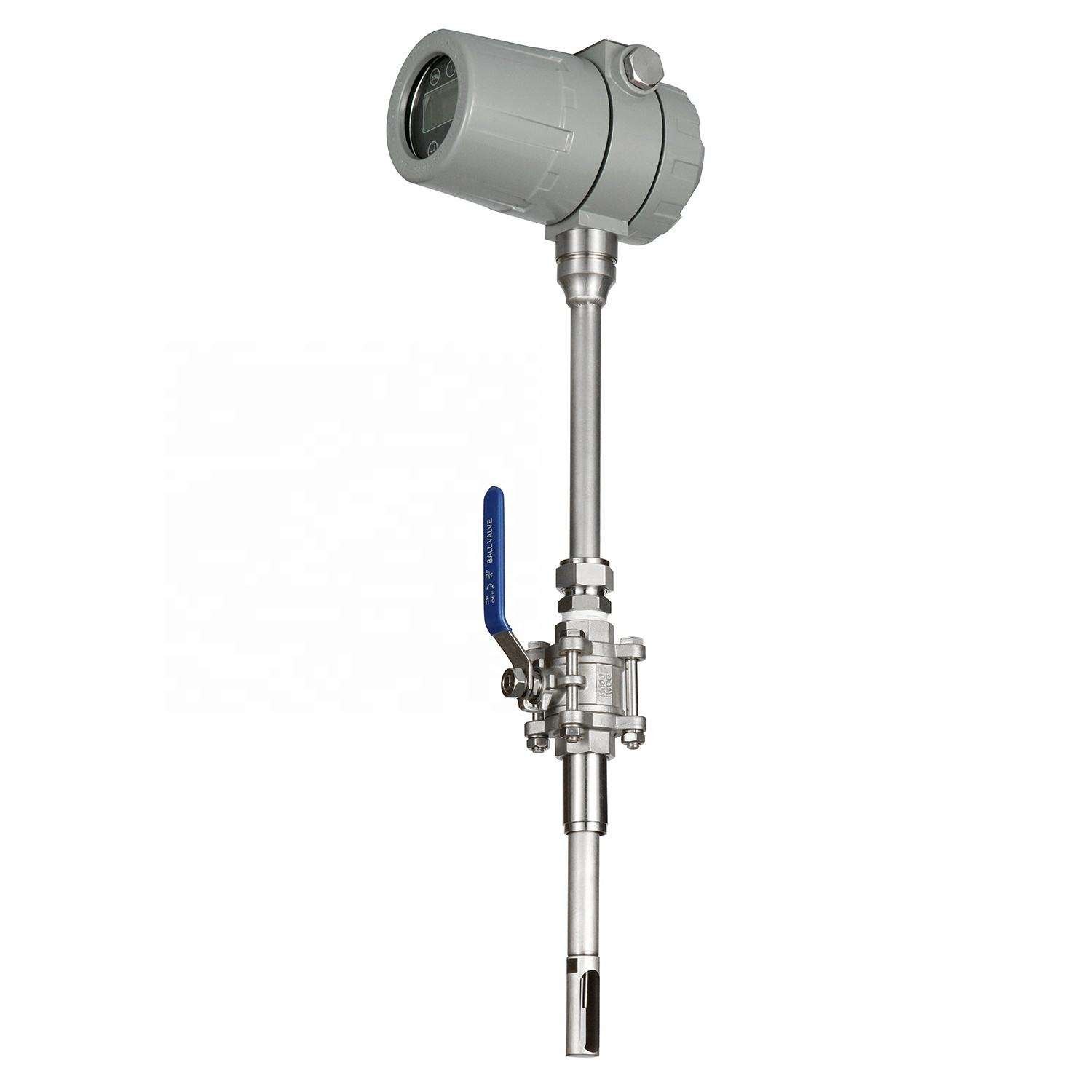 Industrial Air Flow Sensor Meter High Precision Coriolis Force Thermal Mass Flow Meter